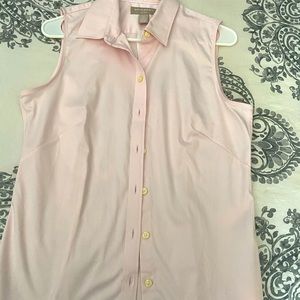 Banana Republic Cotton Sleeveless Dress Shirt